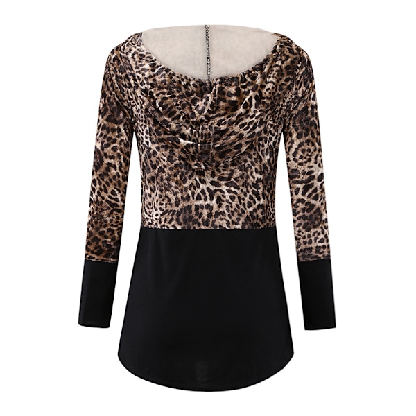 Kvindernes Langærmede Ternet Farveblok Amning Sweatshirt Hoodie X