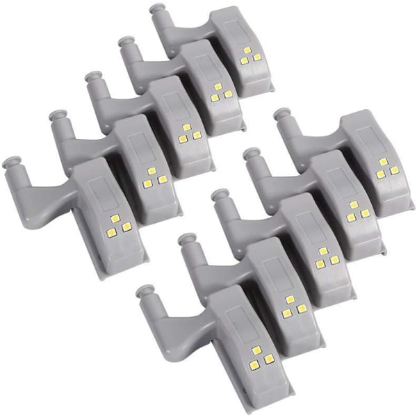 10 stk LED-lys hengselpære Universal skapskap for moderne
