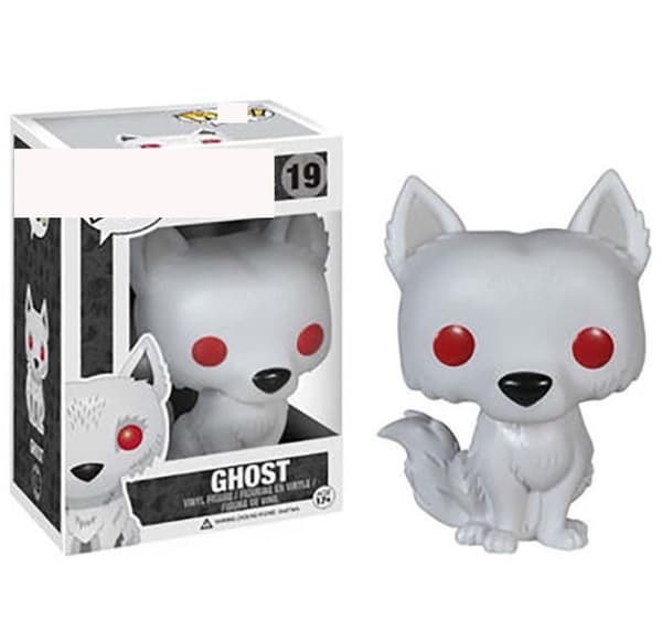 Game of Thrones -hahmo Ghost vinyylifiguurina