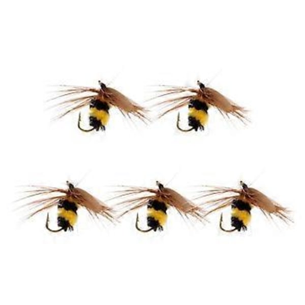 5 st Humlebi Nymf Flugor Flugfiske Krok Bioniska Bi Insektsbeten()