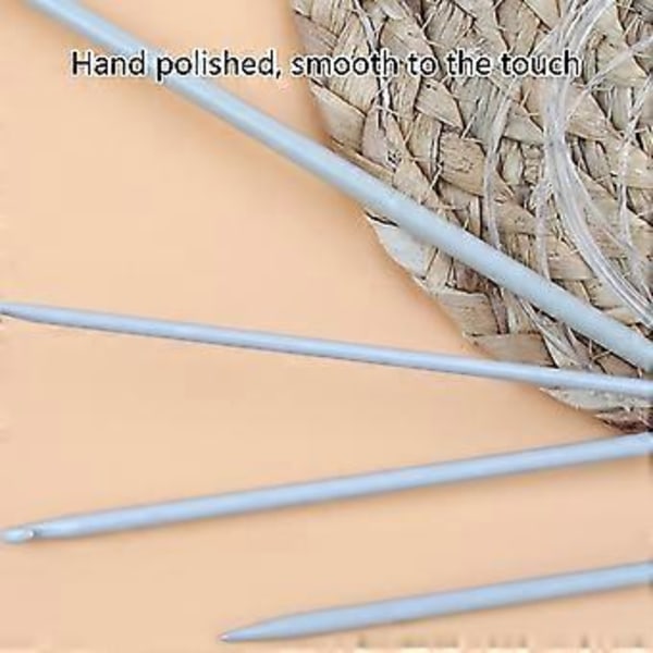 Cirkulär sticknål i metall med Magic Loop 3mm/4mm/5mm Cirkelnål för strumpor, filtar, hattar, DIY-vävprojekt B