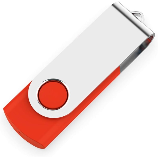 5-pakning 64 GB USB-minnepinne 64 GB Flash Drive Thumb Drive Rotatin