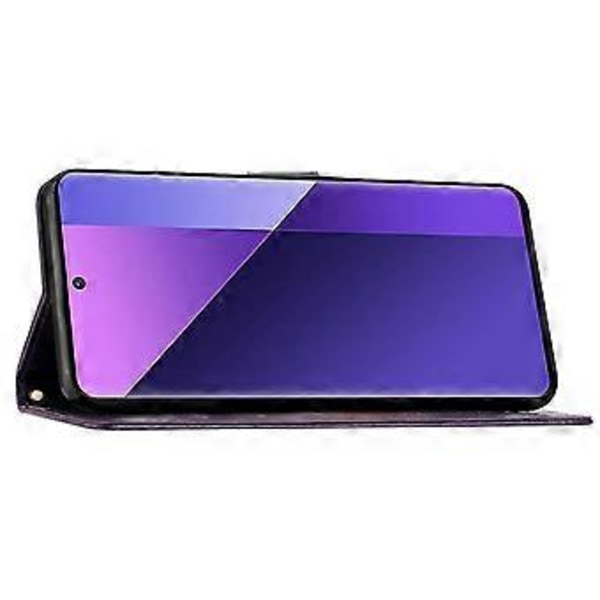 För Motorola Moto G85 5G/S50 Neo 5G Fodral PU Läder Plånboksfodral med Rem Style D