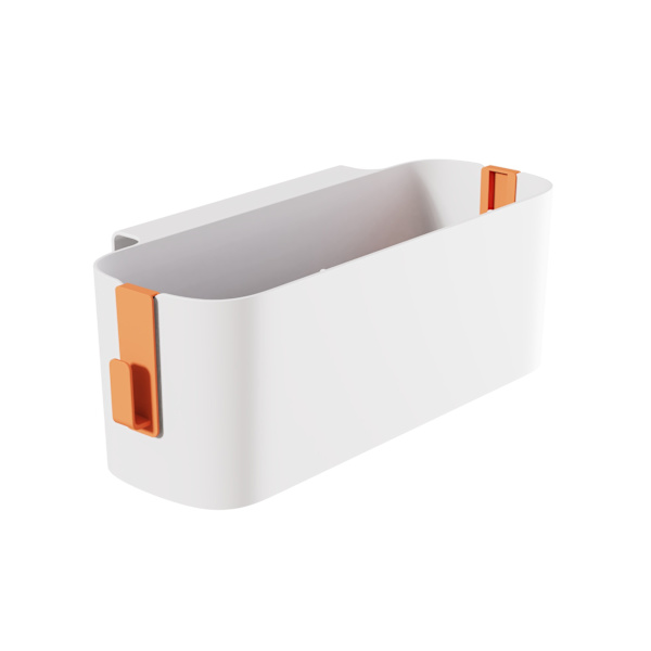 Orange Seng Hængende Opbevaring Hylde Organizer Seng Organizer Bask