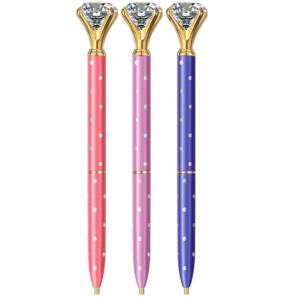 3 stk Arts Point Drill Pen Diy Diamond Crystal Pens 5d Diamond Pai