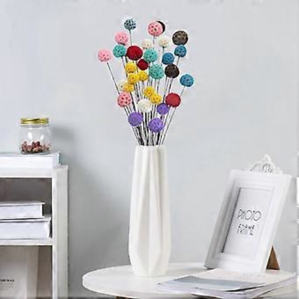Billy Ball Blomster Tørrede Blomster Kunstige Tørrede Blomster Hjemmehave Dekoration (style8024)