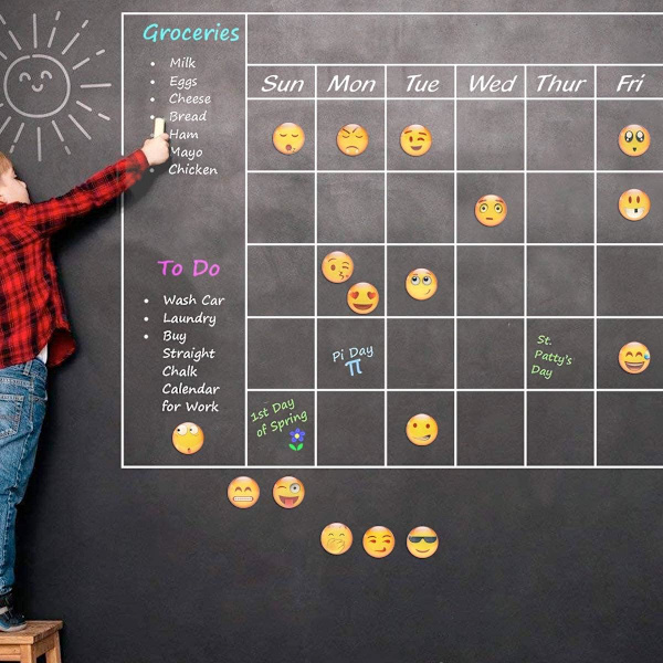 12 st kylskåpsmagneter, Smiley kylskåpsmagnet, 3D Emoji Smileys F