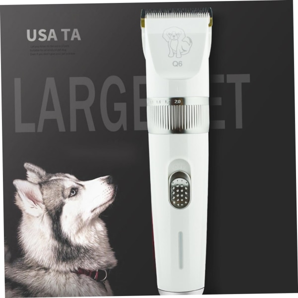 1 Set Husdjurstillbehör Husdjurshårklippare USB-laddning Husdjurshårstrimmer