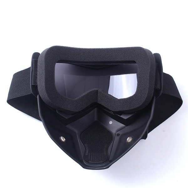 Snöskidglasögon Snöskoterglasögon Skidmask Vindskydd Motocross Solglasögon utomhus（2）