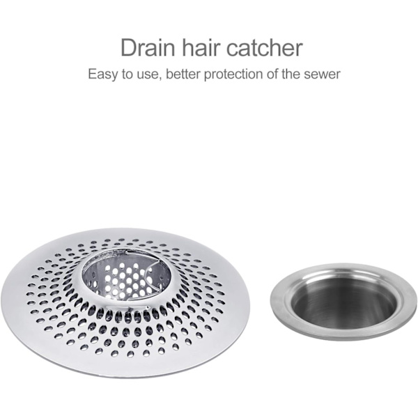 Dræn Hår Catcher/Badekar Brusebad Dræn Hår Fælde/Si Strainer Plet