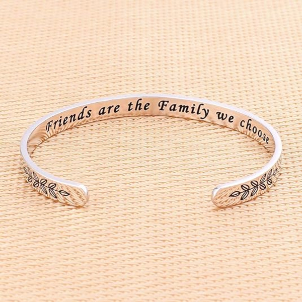 Armbånd for kvinner - Gravert sitat inspirerende armbånd bursdag