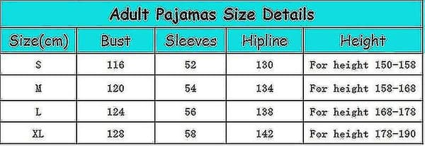 Stitch Pyjamas Animerade Tecknade Pyjamas Overall Jumpsuit.L.Blå Blue L