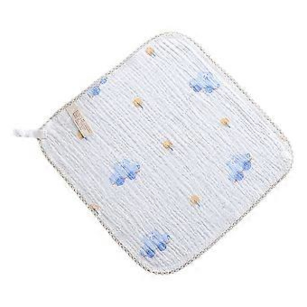Funktionell Baby Rapduk Muslin Bandana Halsduk Måste Ha Salivhandduk Harts Tryckknapp för Blöjbyte & Ansiktstvätt car