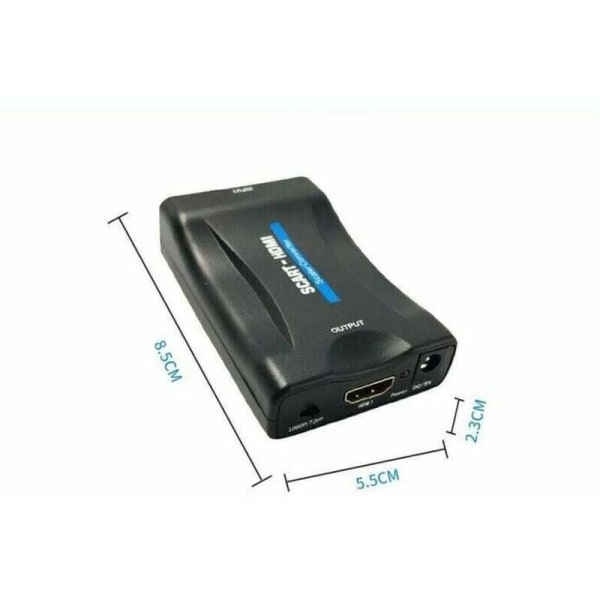 HDMI til Scart-konverter HDMI Scart-adapter Scart til HDMI videokonverter
