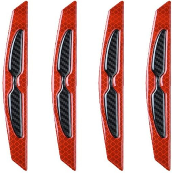 Bil Dør Anti-Kollision Sticker, 4Pcs Anti-Kollision Strip, Unive