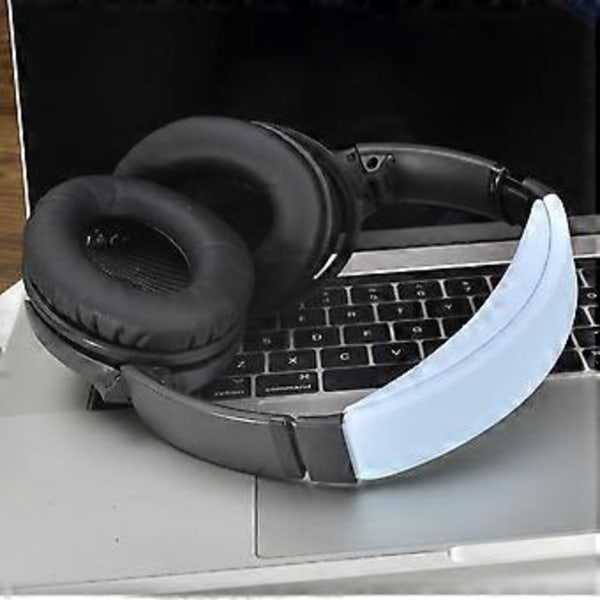 Blød og holdbar hovedbøjlepude for langvarig komfort til QC35 QC35II øretelefoner Hovedbøjle Pad Headsets Tilbehør lysegrå light gray