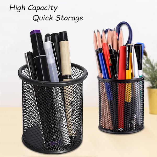 1 Pakk Blyant Holder Organizer Penneholder Oppbevaringsorganisator Conta