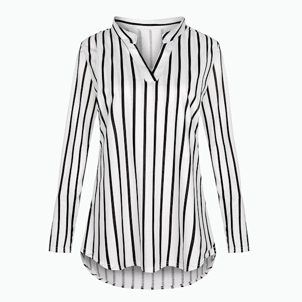 Maternity Nursing Tops 3/4 Rullede Ærme Tunika Bluser Amning