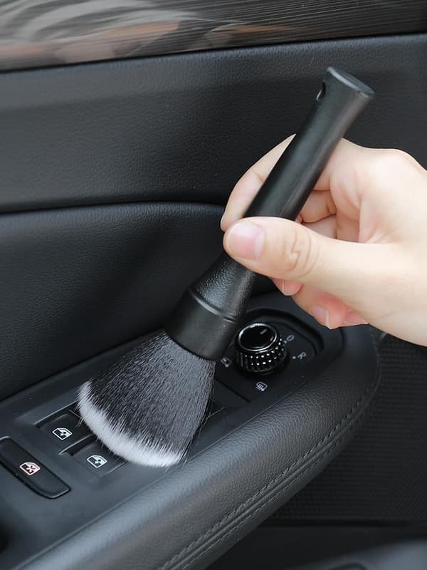 Bildetaljeringsbørste, 2 stk. Detaljeringsbørste, Autodetaljeringsbørste, C