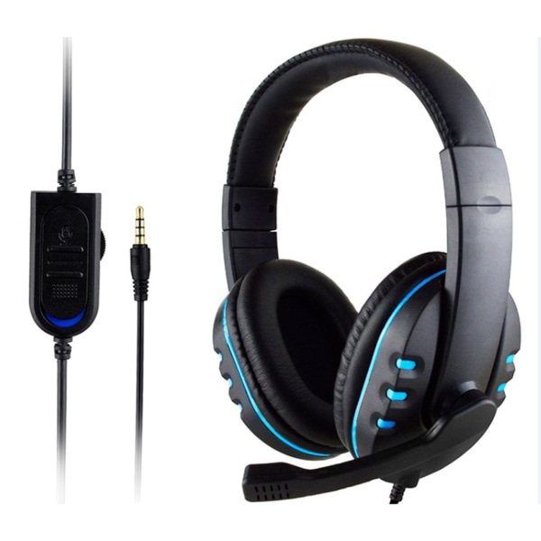 Spelheadset för Xbox One PS4 Playstation 4, headset dator PC