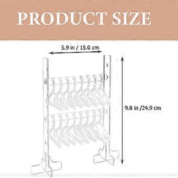 Akryl Øredobber Stativ Display Holder Organizer Klar Øredobber Display Stativ Øredobber Henger