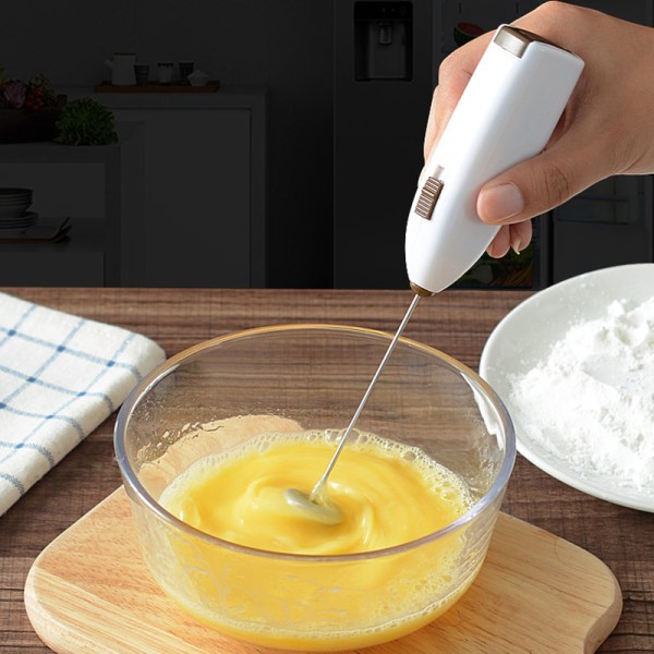 Elektrisk trådløs boblemixer eggpisker brød eggpisker
