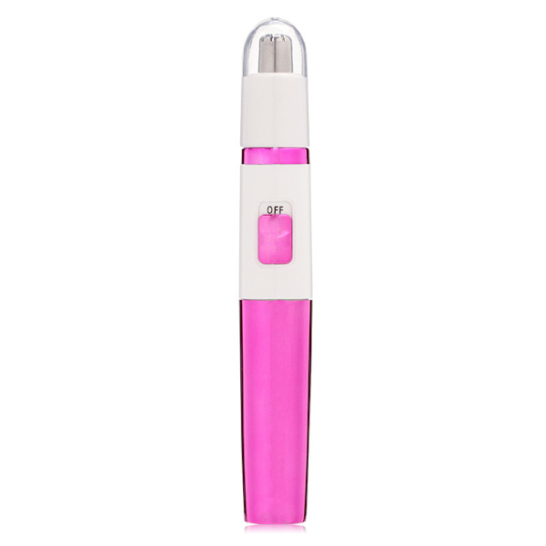 Dame øre- og næsehårstrimmer (pink), næsehårstrimmer profe