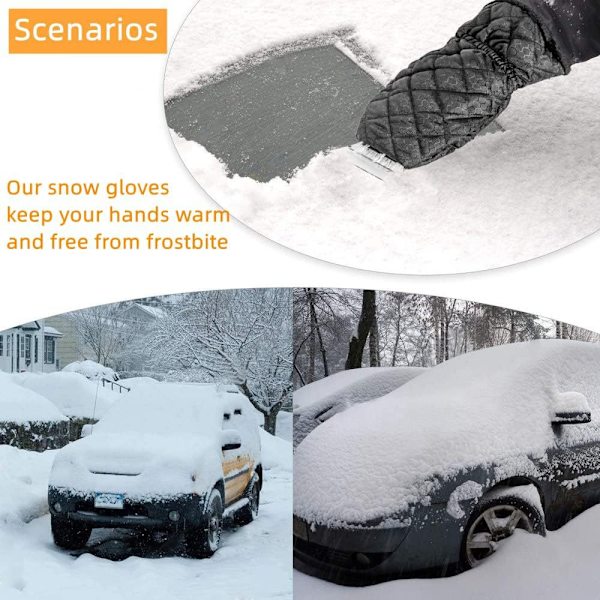 Blast Hot Selling High Quality Gloved Ice Scraper New Improved Ic