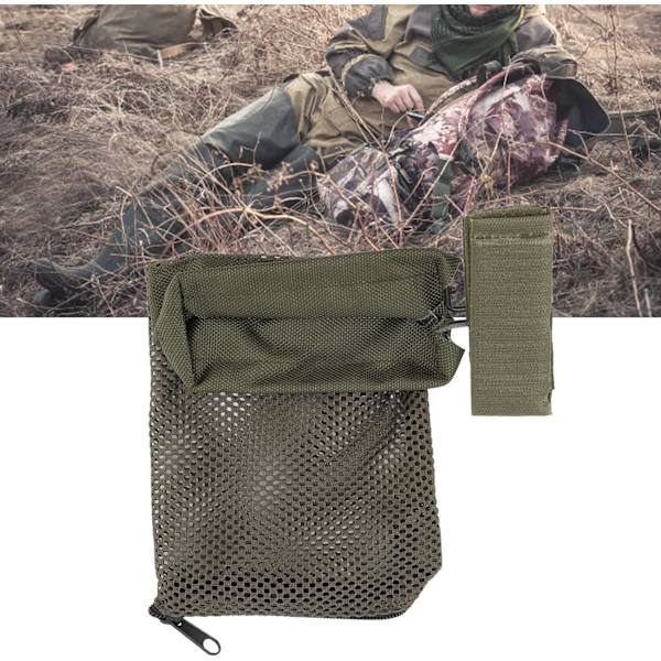 Messinghylsterfanger, Messinghylsteropsamler Nylon Mesh Opsamlerhylsterfanger Udendørs Hylsteropbevaringspose Krog