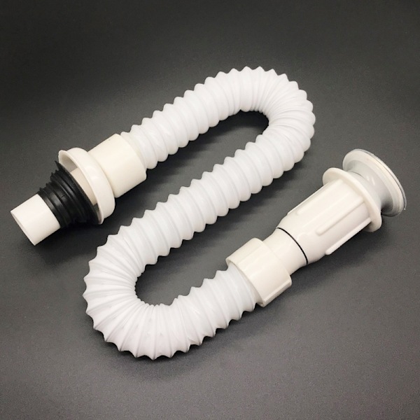 1 stk Grå Siphon Avløpsslange/Vask Siphon