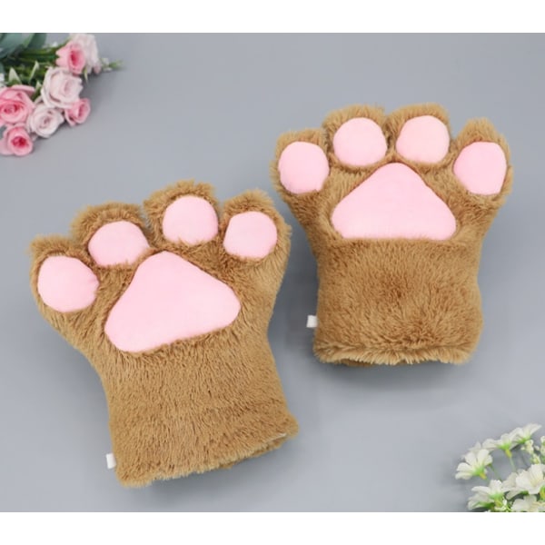 cosplay djur katt varg björn hund kanin räv tassar klor vantar handskar
