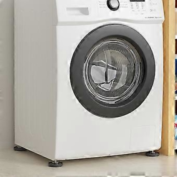 4 Stycken Gummihjul Koppar Stolsgrepp Möbelfötter Pad Anti-glid Golvskydd för Soffa Bord Square