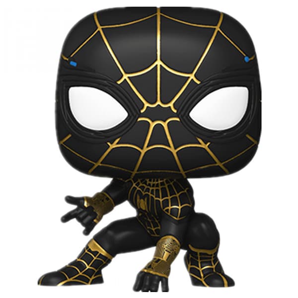 Marvel: Spider-Man: No Way Home - Spider-Man i svart och guld S