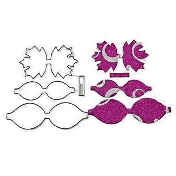 Sløjfe Metal Skærestencils DIY Scrapbooking Album Papirkort Skabelon Form
