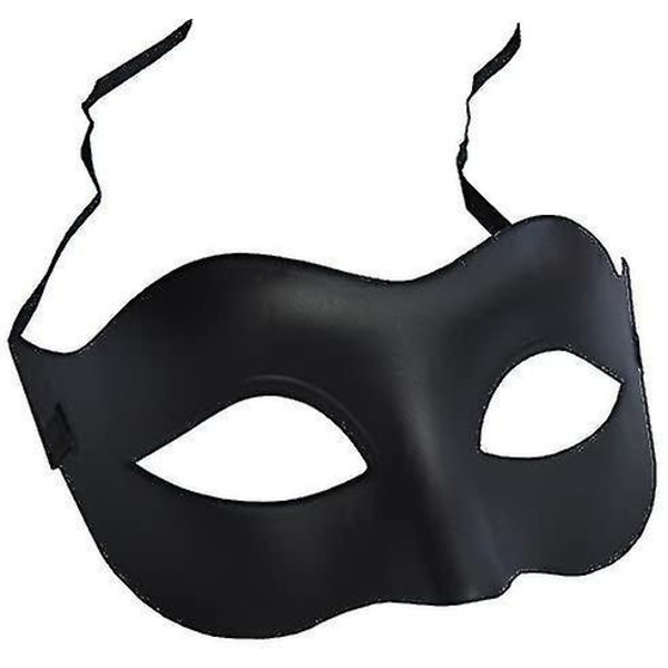 Svart Matt Klassisk Stil Venetiansk Mask, Maskerad, Burleskbal...