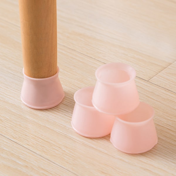 Set med 50 st silikonstolsbensskydd, stolsbensskydd
