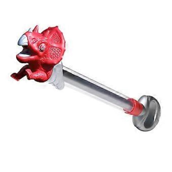 Dinosaurie Spruta Utomhus Vattenleksaker Trädgård Strandspel Pool Sommaraktivitet Vattenpistol för Barn Pojkar Flickor Småbarn triceratops red