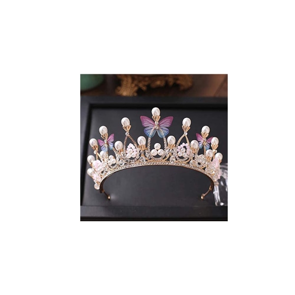 Kids Crystal Headwear Crown Rhinestone Crown Crown Princess Girl