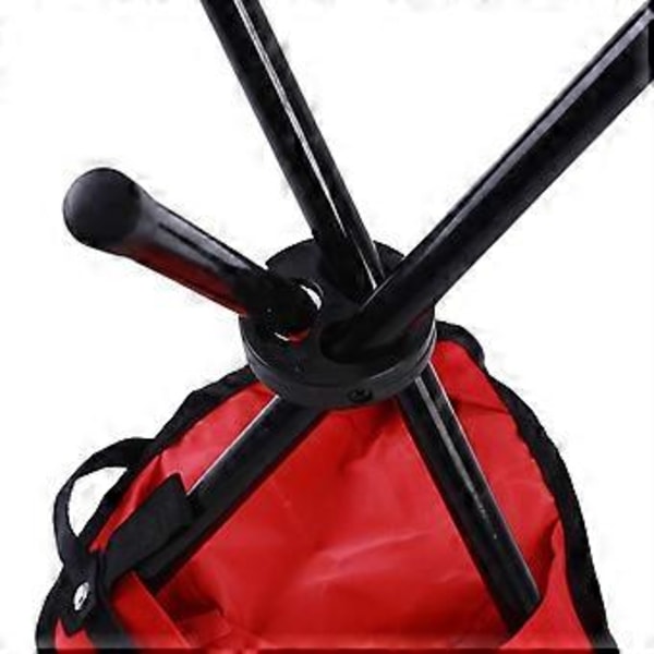 Tripod Pall Bärbar Användning Höjd 30 cm Hopfällbar 3-bensstol för Vandring Camping Picknick Strand BBQ Resor Utomhusaktivitet blå blue