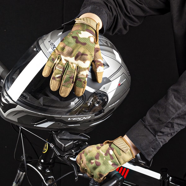 L-Soft åndbare touchscreen-handsker med fuld fingerbeskyttelse til
