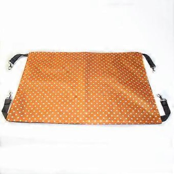 Vattentät katthängmatta sovbädd hängande dyna matta för husdjurstillbehör (Orange 53*36cm)
