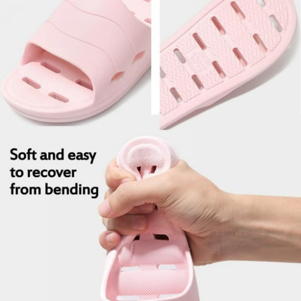 Bad Dusjsko Leaking Sklisikre Hjemmesko for Kvinner  Rosa 38/39