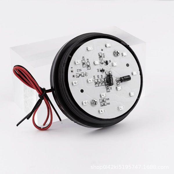 1 st röd trådbunden larmstrobe signal säkerhetsvarning LED vattentät