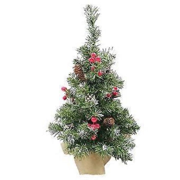 1 st Mini Julgran Prydnad Skrivbordsdekoration Heminredning Julgran