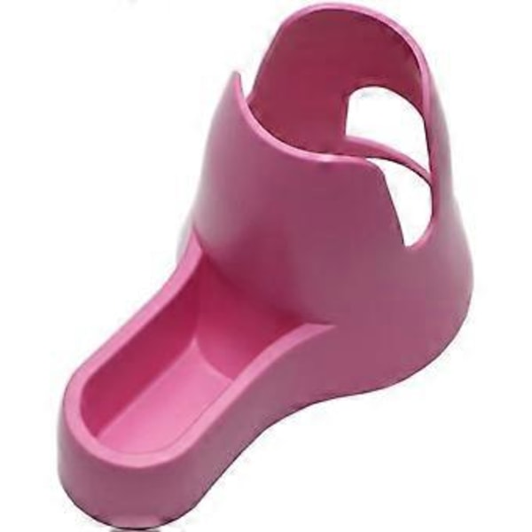 3 i 1 Hengende Vannflaske til Hamster Automatisk Drikkedispenser med Base for Dverg Hamster Mus Rotte Piggsvin (125ML Rosa)