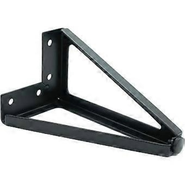 Set med 4 bordsben i svart metall - Utbytbara möbelben - För soffbord/TV-bänk/soffa/säng och andra möbelben - Med skruvar (15cm)