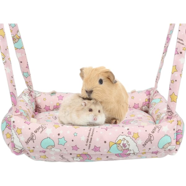 Liten djurhängmatta, varm marsvinshängmatta, marsvinsburtillbehör, stor Faraday-hängmatta, hängande säng, gungande hamsterleksak, ekorre, sockerglidare, sabir, chincilla, igelkott, råtta