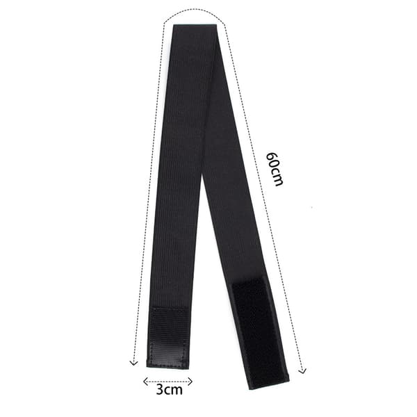 3-delt elastisk stropp for parykk, parykkhodebånd, justerbar elastisk parykk s
