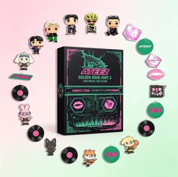 2026 ATEEZ “Golden Moment” Pirate Blind Box, 24-dagars julkalender B