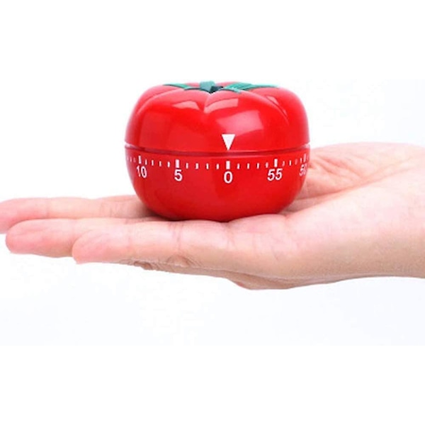 Tomattimer, kökstimer, rolig kökstimer, manuell timer. Han gav henne sin gåva, liten storlek